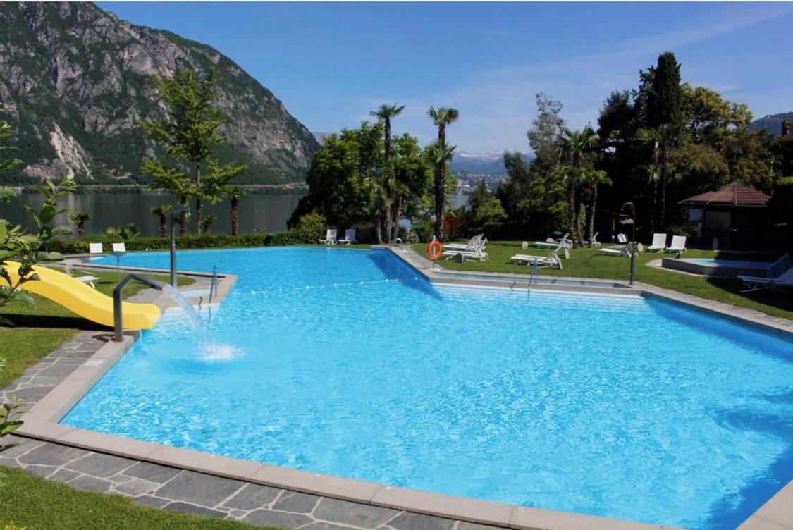 Holiday On The Lake Lugano 2-16 Bissone Exterior photo