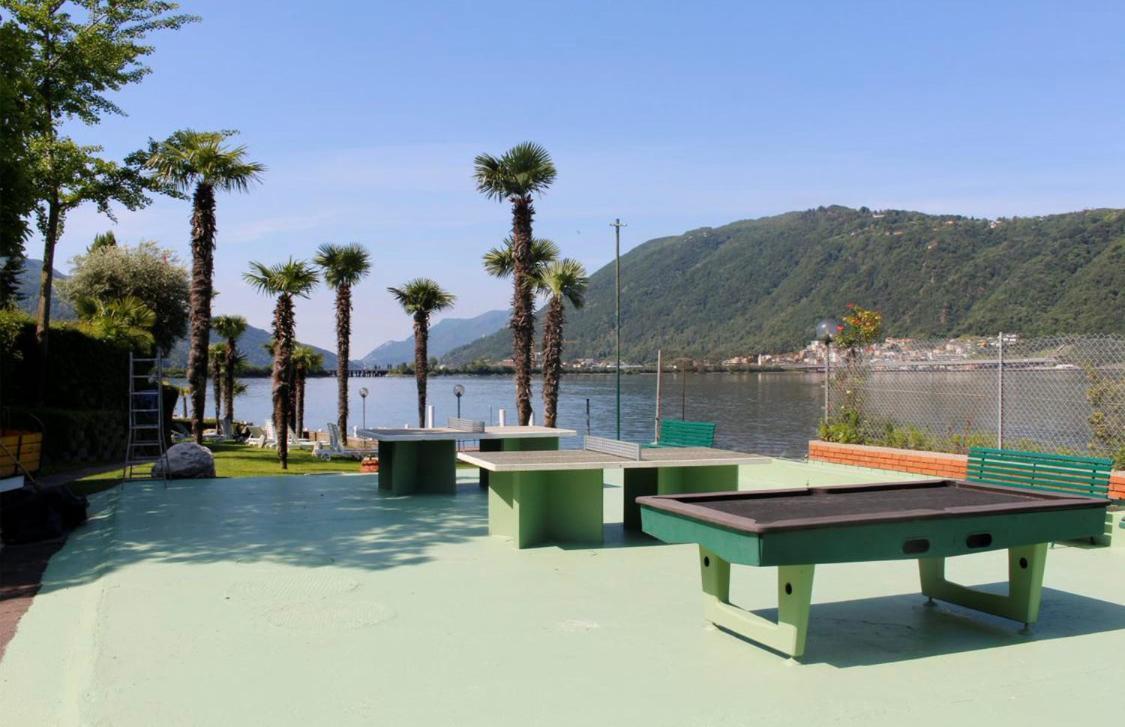 Holiday On The Lake Lugano 2-16 Bissone Exterior photo